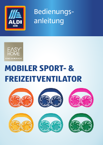 Bedienungsanleitung EasyHome 981-2021-2 Ventilator