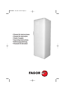 Manual de uso Fagor CFV-19EUK Congelador