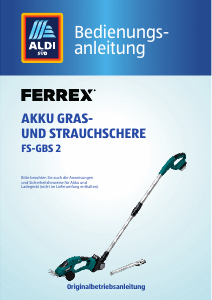 Bedienungsanleitung Ferrex FS-GBS 2 Heckenschere