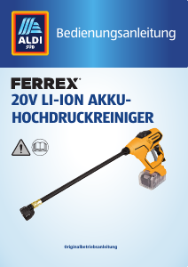 Bedienungsanleitung Ferrex CHW18WF.92 Hochdruckreiniger