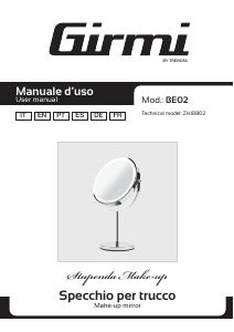 Mode d’emploi Girmi BE02 Miroir