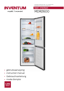 Manual Inventum MDR2600 Fridge-Freezer