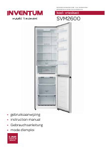 Manual Inventum SVM2600 Fridge-Freezer