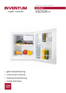 Mode d’emploi Inventum KS010R++ Réfrigérateur