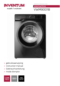 Handleiding Inventum VWM9001B Wasmachine