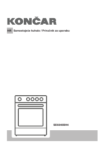 Priručnik Končar SE6040BH4 Raspon