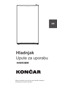 Priručnik Končar H4893BM Hladnjak