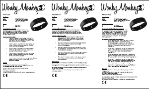 Manual Wonkey Monkey W50BL Watch