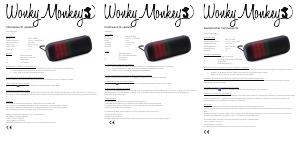 Mode d’emploi Wonkey Monkey WM SP-BT20BL ColorWave XL Haut-parleur