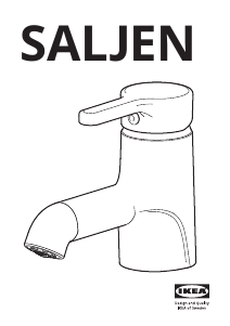 Manual IKEA SALJEN Faucet