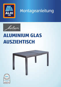Bedienungsanleitung Belavi AGET20 Gartentisch