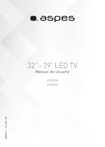 Manual de uso Aspes ATV39SM Televisor de LED