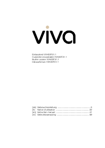 Handleiding Viva VVH22F3151 Fornuis