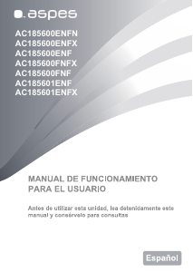 Manual Aspes AC185600ENFN Frigorífico combinado