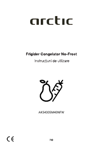 Manual Arctic AK54305M40NFW Combina frigorifica