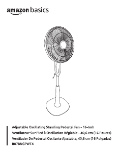 Handleiding AmazonBasics B07BNGPWT4 Ventilator