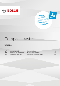 Rokasgrāmata Bosch TAT6M420 Tosteris