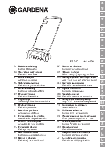 Mode d’emploi Gardena ES 500 Scarificateur