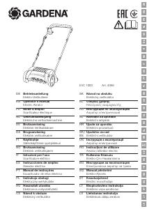 Instrukcja Gardena EVC 1000 Wertykulator