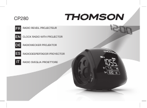 Mode d’emploi Thomson CP280 Radio-réveil