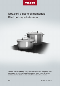 Manuale Miele KM 7466 FR 125 Edition Piano cottura