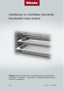 Rokasgrāmata Miele DGC 7440-55 Cepeškrāsns