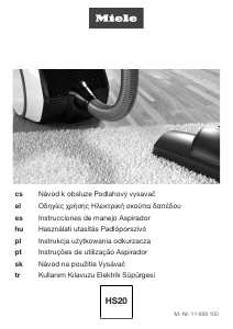 Návod Miele Boost CX1 125 Edition Vysávač