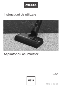 Manual Miele Duoflex HX1 Total Care Aspirator