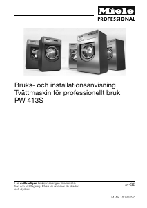Bruksanvisning Miele W 413 Tvättmaskin