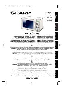 Handleiding Sharp R-885 Magnetron