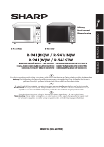 Handleiding Sharp R-941STW Magnetron