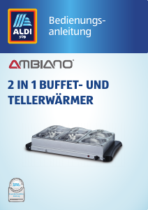 Bedienungsanleitung Ambiano 810587 Buffetwärmer