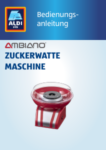 Bedienungsanleitung Ambiano PM-1300S Zuckerwattemaschine