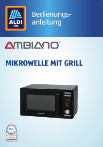 Bedienungsanleitung Ambiano 810574 Mikrowelle