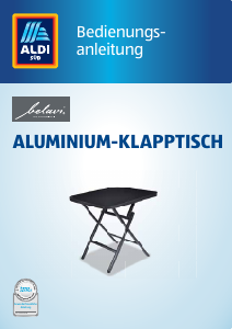Bedienungsanleitung Belavi AFT21 Gartentisch