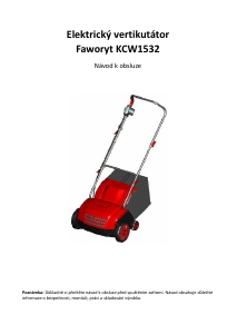 Manuál Faworyt KCW1532 Vertikutátor