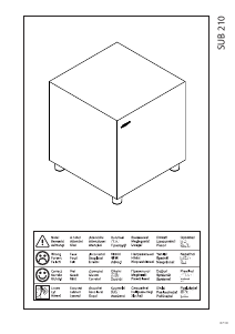 Handleiding Jamo SUB 210 Subwoofer