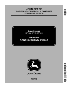 Handleiding John Deere LT180 Grasmaaier