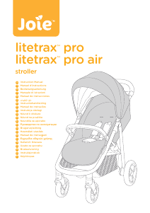 Bruksanvisning Joie Litetrax Pro Air Barnvagn