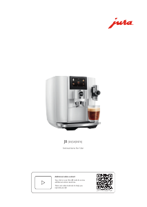 Manual Jura J8 Coffee Machine