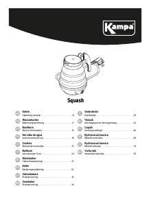 Manual Kampa Squash Kettle