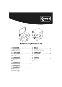 Manual Kampa PortaFlush 10 Toalete