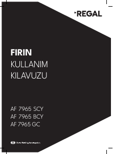 Kullanım kılavuzu Regal AF 7965 GC Fırın