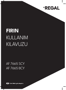 Kullanım kılavuzu Regal AF 7665 BCY Fırın