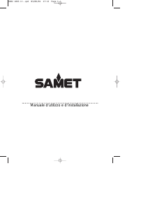 Manuale Samet BPI436X Piano cottura
