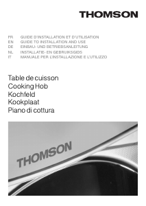 Mode d’emploi Thomson IKMT610SI Table de cuisson