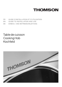 Bedienungsanleitung Thomson ICKT656XD Kochfeld