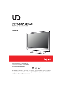 Manual UD 24W5210 LCD Television