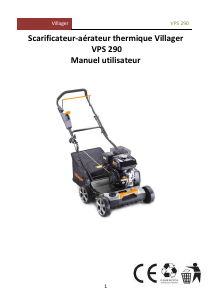 Mode d’emploi Villager VPS 290 Scarificateur