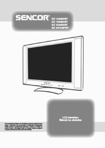 Návod Sencor SLT-2234DVBT LCD televízor